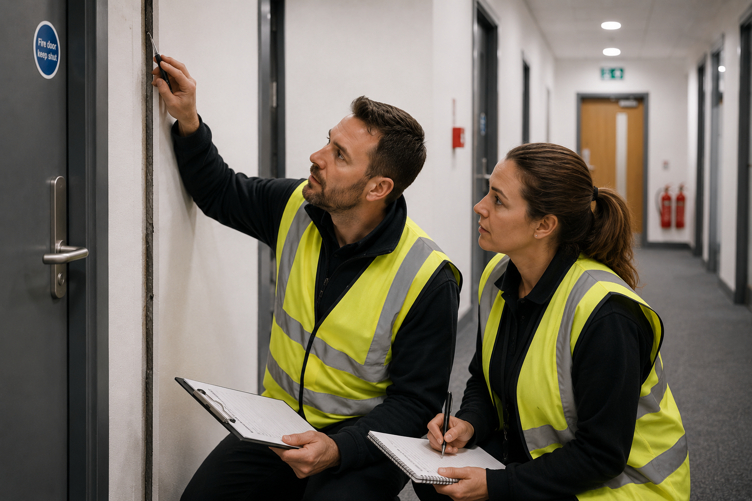 fire compartmentation surveying