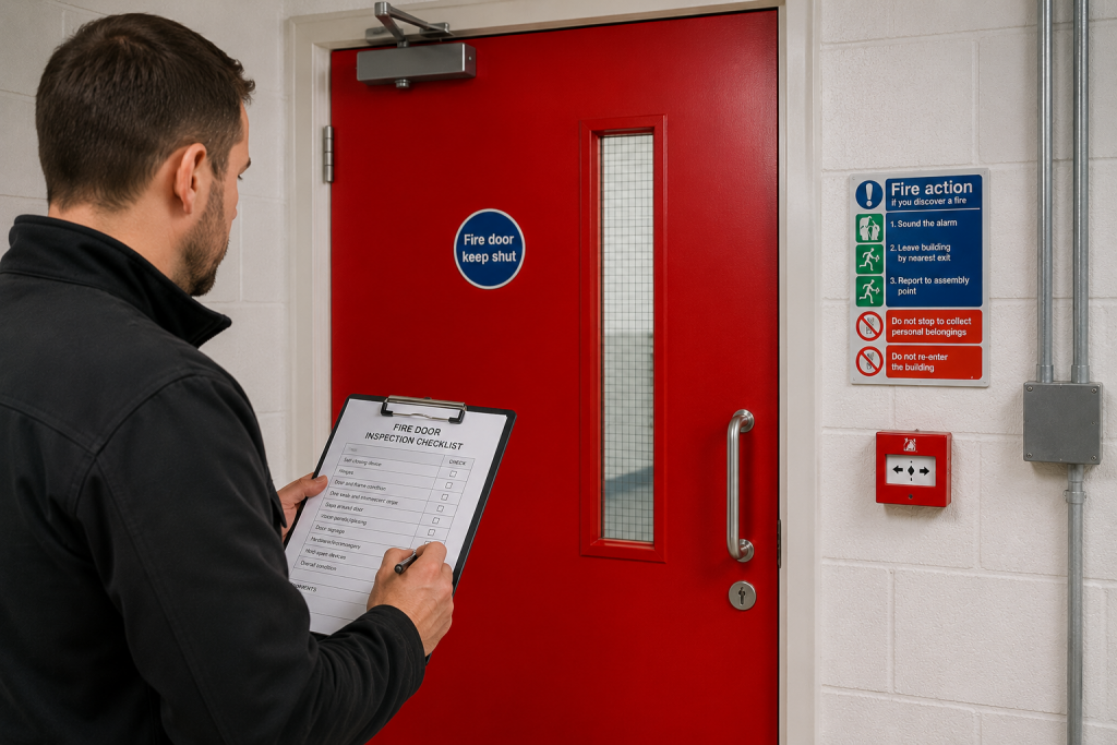 Fire door inspection
