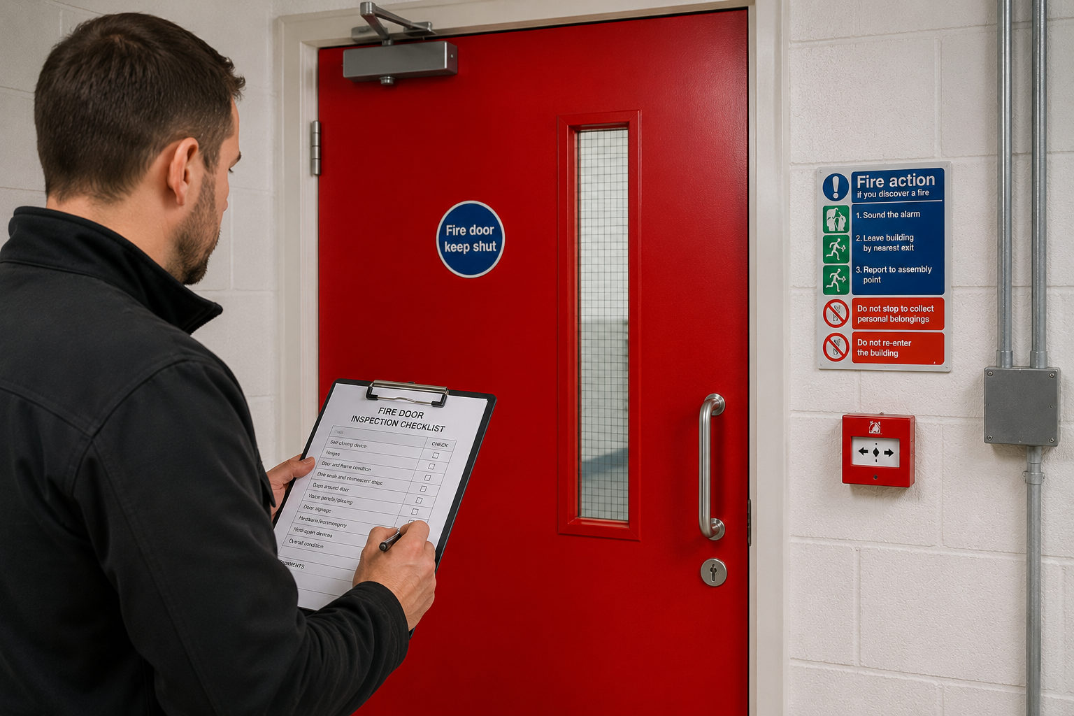 Fire door inspection